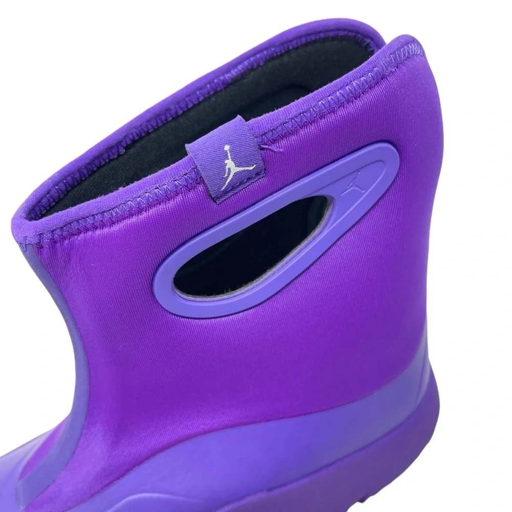 Jordan little boys Size 3 Drip 23 Rain Boots Purple New
